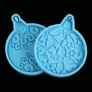 Crafts Christmas Ball Mold Jewelry Making Tool Silicone Moulds Keychain Molds