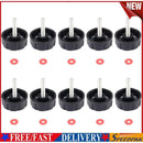 10pcs Fishing Reel Handle Screws Caps Spinning Wheel Nuts Fishing Tackle