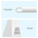 Golf Toilet Brush - Wall Mounted Toilet Brush with Long Handle (2 White)