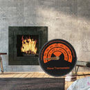 Wood Stove Thermometer Fireplace Flue Pipe Oven Stove Top Fan Temperature Meter