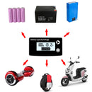 Battery Capacity Indicator Lead Acid Lithium Voltmeter for Motorcycle (A) Newly