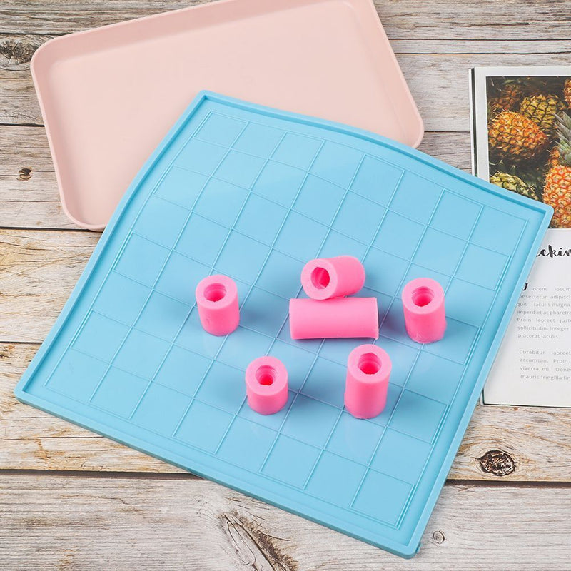 Epoxy Crystal Glue DIY Chess Mold Silicone Chessboard Mould Chess Board Tools