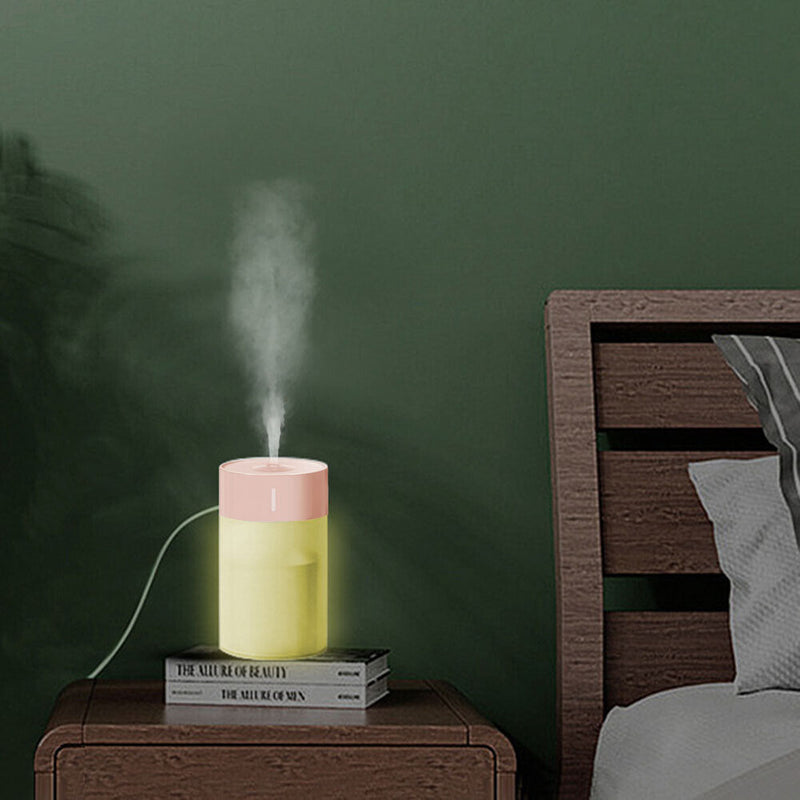 Portable Air Humidifier Ultrasonic USB Aroma Essential Oil Diffuser Mist Maker
