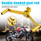 Dual Head Aluminum Motorcycle Gear Shift Shifter Lever for Motocross Motorbik