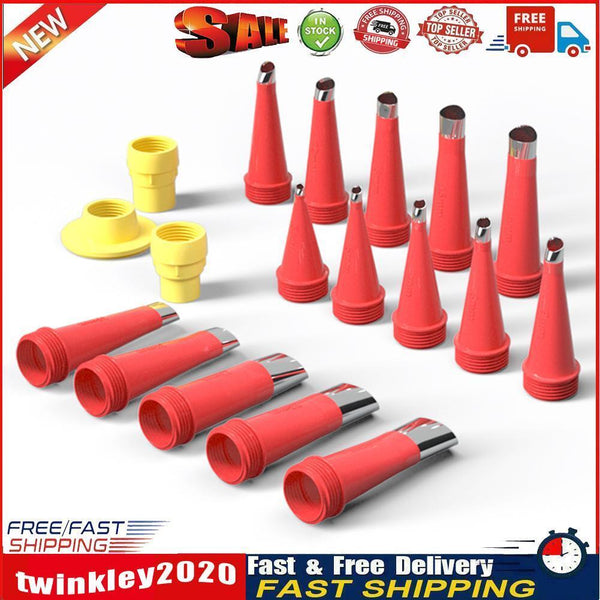 Caulking Caulk Nozzle Applicator with Base Kits Sealant Finishing Tools Newly