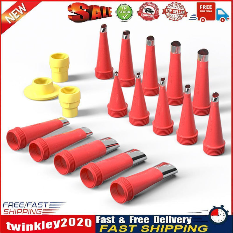 Caulking Caulk Nozzle Applicator with Base Kits Sealant Finishing Tools Newly