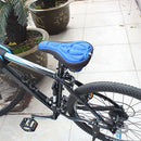 MTB Road Bike Bicycle Saddle Seat Cover Pad Soft Cushion Comfort Blue Newly