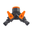 3-Way Garden Tap Water Splitter Garden Pants w/ Switch Valve Irrigation Connector