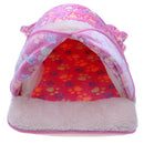 Pet House Bed Foldable Soft Autumn Winter Warm Sleeping Dog Bed Cat Bed(2)