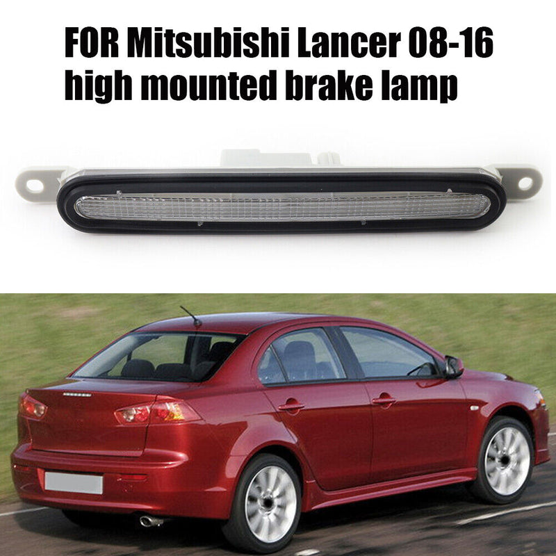 Car LED High Level Stop Lamp for Lancer 08-16 Third Brake Taillight (White)