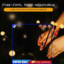 #A Solar Fairy Lawn Lamp IP65 Waterproof Decorative Garden Light Firefly Lantern