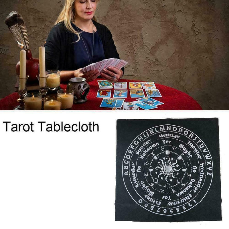 Divination Altar Tarot Cards Dedicated Tarot Tablecloth Professional Runne I8C1