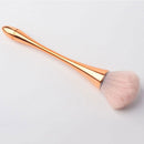 Woman Basic Profile Makeup Tools Pressed Powder Plastic Makeup Brush Nylon Wool