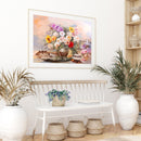 DIY Cross Stitch Full Embroidery Kit Printed Flower Plant Home Hanging Art Poison