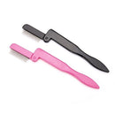 Women's Fashion Beauty Lash Comb Steel Needles Metal Brush Eyelash Separator