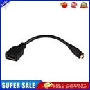 Micro HDMI-compatible Male D to HDMI-compatible Female A Jack Adapter Cable
