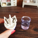 US-pupil Plastic Washing Box Manually Contact Lens Cleaner Container Tools