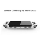 Portable Ergonomic Grip Fit for Nintendo Switch OLED Game Console (White) Newly