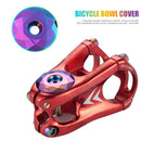 MTB Bike Stem Top Cap Bicycle Fork Tube Aluminium Alloy Head Parts Top Cover