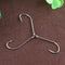50pcs High Carbon Steel Barbed Fishing Hooks Sea Fishing Bait Holders(No.2)