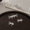 Women Girl Hair Accessories Small Bow Cute Hair Claw Hair Clip Bangs Hairpins