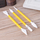 8pcs/set Embossing Double Heads Plastic Pottery Clay Sculpture Tools Carve Newly