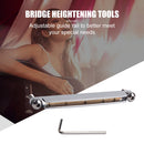 Acoustic Guitar Adjustable Bridge Saddle+Screwdriver Stringed Instruments Newly