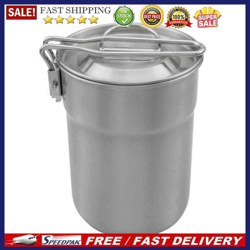 Camping Cookware Utensils Outdoor Tableware Hiking Picnic Pot Coffee Water