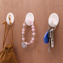 Holder Storage Rack Wall Hook Clothes Hanger Clasps Hooks Self-adhesive