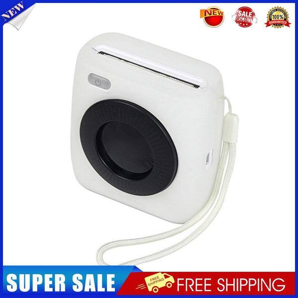 Silicone Protective Case Cover for Paperang P2 Mini Pocket Printer (White)