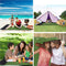 Waterproof Camping Mat Portable Outdoor Beach Folding Blanket Picnic Ground M