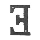 Metal Letters Cast Iron House Sign Doorplate DIY Cafe Wall Decoration (E) Newly