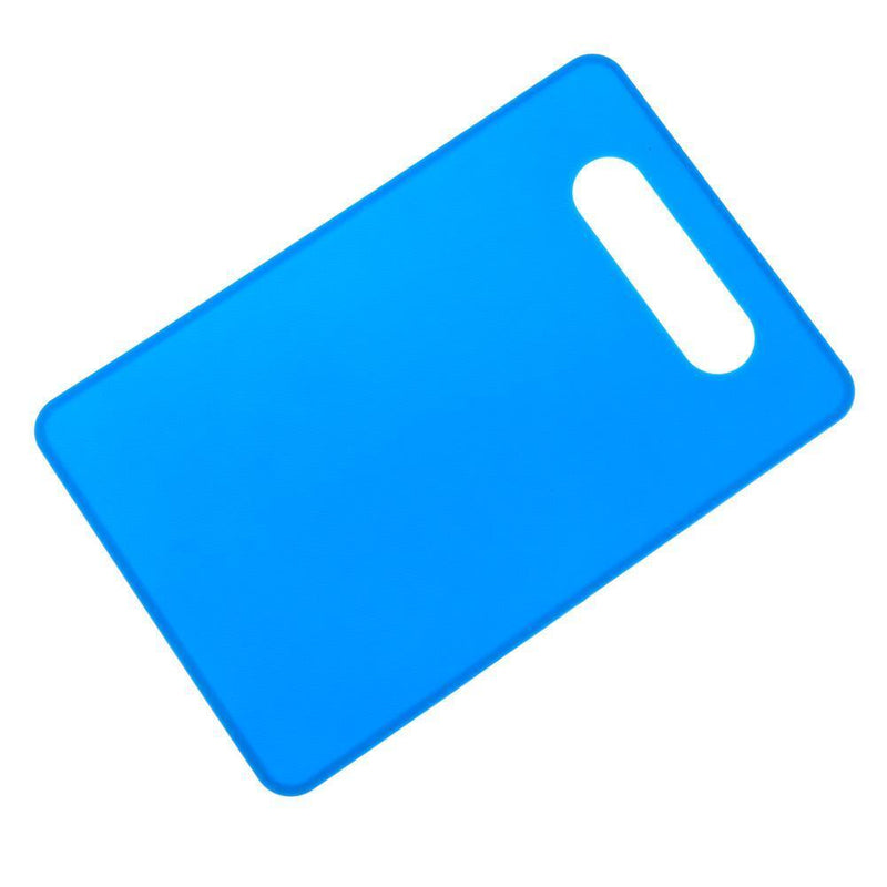 Plastic Non Slip Anti Bacterium Cutting Board Food Chopping Block(Blue)