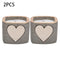 2X Scented Candle Cup with Soy Wax Creative Container Gift Home Decoration_