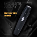 Nose & Ear Hair Trimmer Painless Beard Eyebrow Hair Clippers Kit for Nose Ears