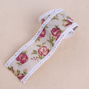 1m/roll Beautiful Flower Hessian Burlap Lace Wedding Decor Cake Runners