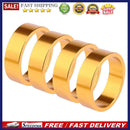 4pcs Aluminum Alloy Bicycle Handlebar Headset Washer MTB Bike Front Fork Spacer