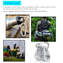 12pcs Carabiner Clip Keychain Quick-hanging Buckle Fishing Climbing Acessories