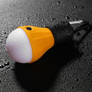 3LED Tent Hanging Lamp 3 Modes SOS Emergency Carabiner Bulb Light(Yellow)