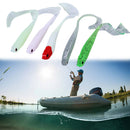 4pcs/set white fishing bait 13cm 6g PVC soft bait tiddler fishing bait Pesca