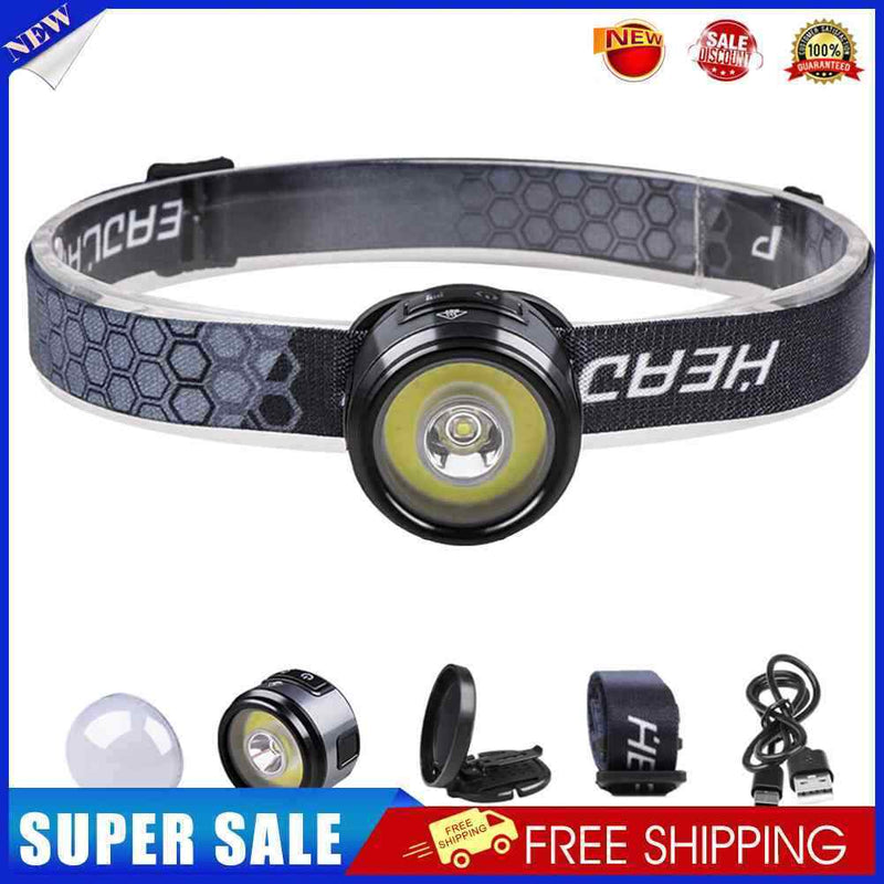 4 in 1 Waterproof Working Headlamp XPG+COB LED Cap Light Headlight with Magnetic