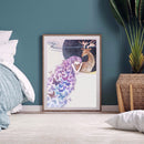 Butterfly Elk Coloring Picture Acrylic Paints Set Frameless Painting By Numbers