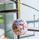 Santa Claus Snowball Tin Box Candy Gift Box Christmas Decor Supply (Snowman