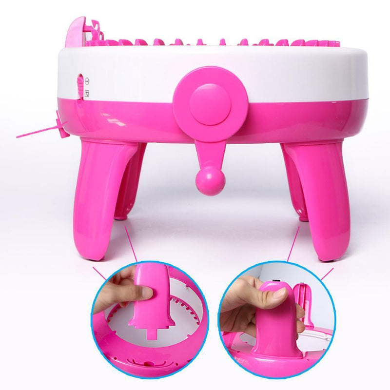 40 Needle DIY Hand Knitting Machine Loom for Kids Toys, Knitting Scarf