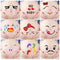4 Pcs Expressions Pregnancy Baby Bump Belly Stickers Maternity O6J7 hot.