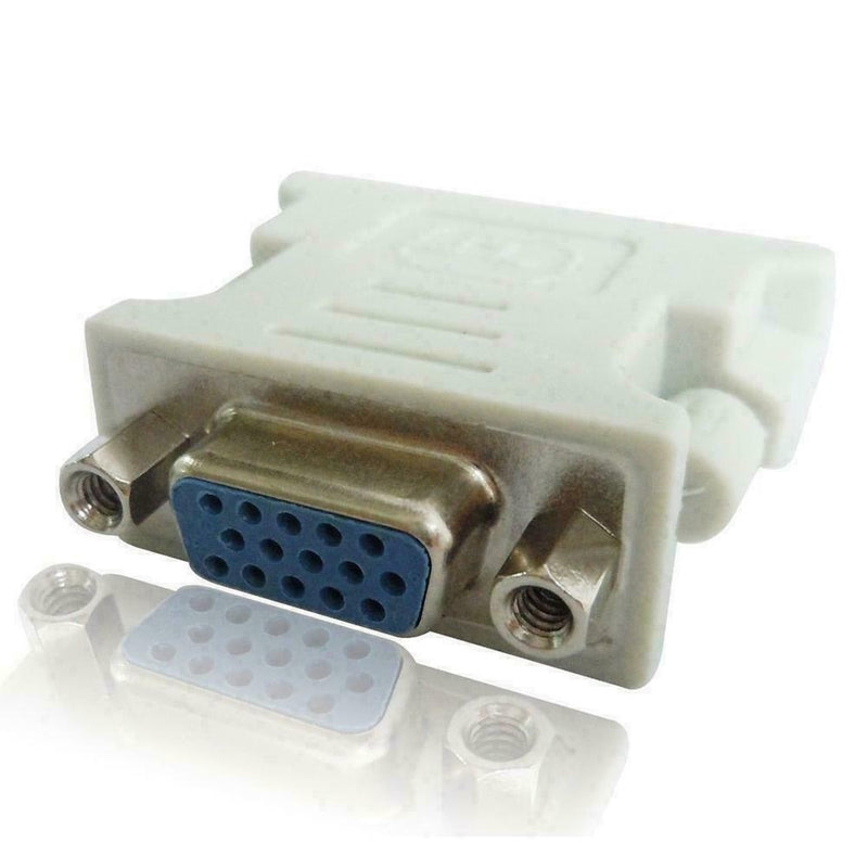 15 Pin VGA Female to DVI(24+1 Pin )Male Adapter Video J0Y4 Laptop F F0T2