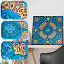 5D DIY Special Shaped Diamond Painting Cross Stitch Kit (D1018 Flower)