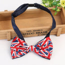 Men Pre Tied Bow Tie Union Jack Party Fancy Dress Platinum Jubilee Wedding Z4Q8