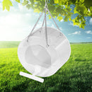 Acrylic Bird Feeder Outdoor Hanging Transparent Bird Food Seed Holder Box
