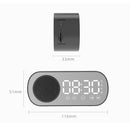 #A Intelligence LED Screen Digital Mirror Surface Bluetooth Speaker Clock Alarm